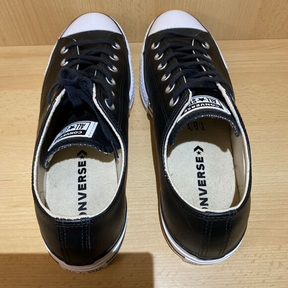 Converse Chuck Taylor All Star Lift Platform Black White Sneaker Women 11 - Picture 7 of 9